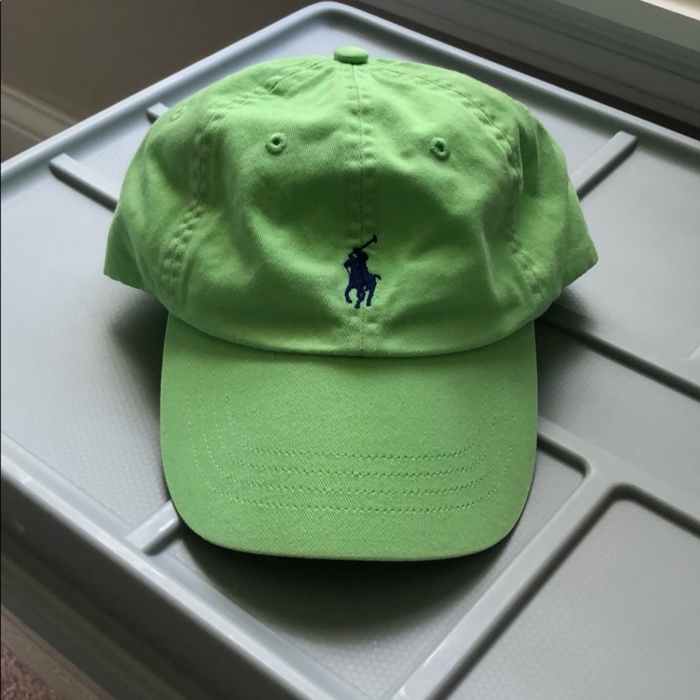 NWT Lime Green Polo Hat